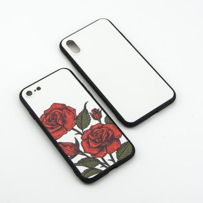 China Smartphone UV Blank Case Blanks Sublimation Phone Case UV Printable Printer For iPhone 7 8 X XS Max UV Print for sale