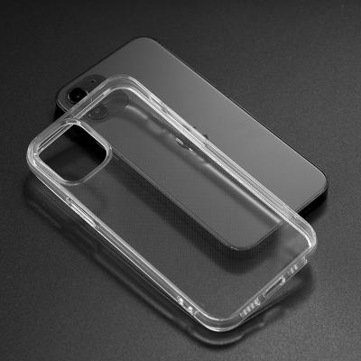 China Clear Anti-drop Cell Phone Case For iPhone 12 Promax TPU Soft Gel Case For iPhone 13 Case Silicon Transparent for sale