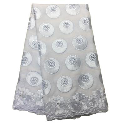 China Sinyafashion Viable White Swiss Voile Lace In Switzerland Wholesale African Swiss Voile Cotton Lace Fabric for sale