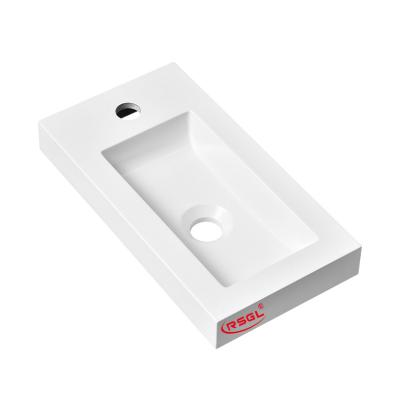 China Durable Small Size Shallow Liner Counter Top Wash Basin Mini Hand Basin for sale