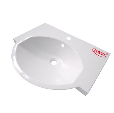 China High Quality And Low Price Durable Oval Wash Basin Solid Small Kitchen Toilet Sink for sale