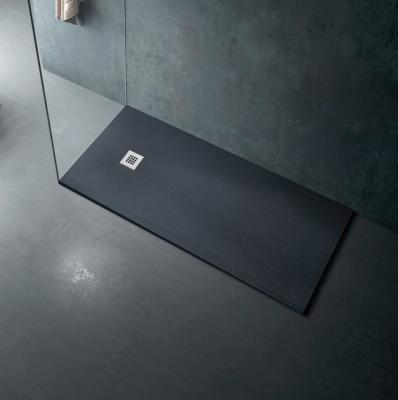 China Wet Shower Base Bath Room Solid Surface Modern Design Tray Rough Surface Modern Rectangular Customized for sale