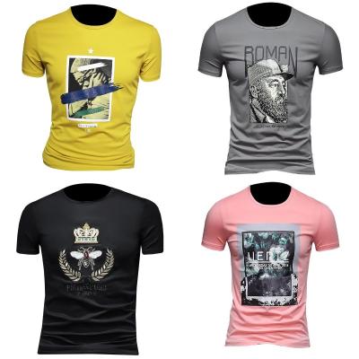 China Wholesale High Quality Anti-wrinkle Fashion Sports Camouflage T-shirts Customized Mens T-shirts for sale