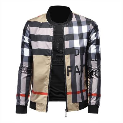 China QUICK DRY Men's Fashion Clothes Stand Collar Men's Jacket Casual Sports Slim Jacket for sale