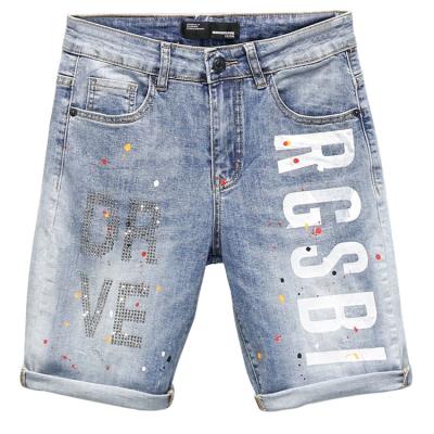 China Viable Hot Selling Summer High Quality Mens Denim Tight Shorts for sale