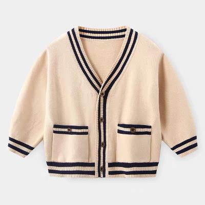 China Winter anti-shrink style knitted cardigan fashion blouse children's sweater cardigan factory direct sales for sale