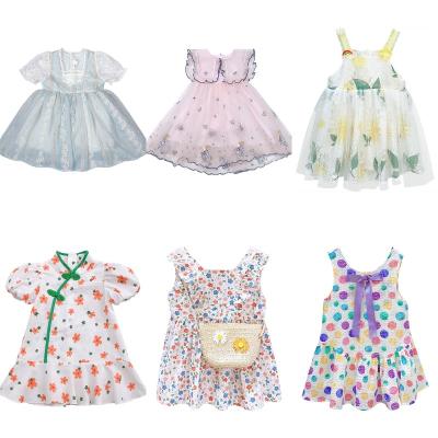 China Wholesale High Quality Superior Anti-wrinkle Lovely Kids Girls Dress Lace Lace Kids Baby Dresses for sale