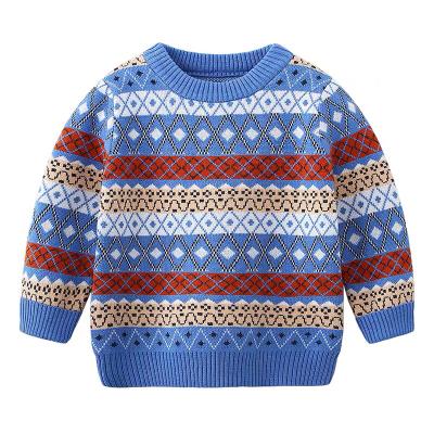 China New Round Neck Anti-wrinkle Children's Sweater Thickening Round Children's Sweater factory wholesale for sale