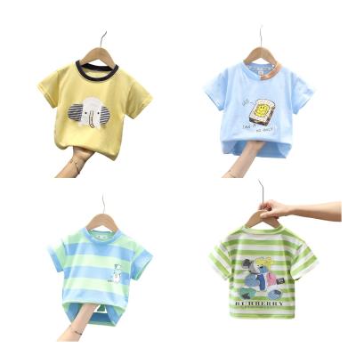 China Wholesale 100% Boys T-shirt from the factory direct QUICK DRY cotton T-shirt high quality fabric children for sale