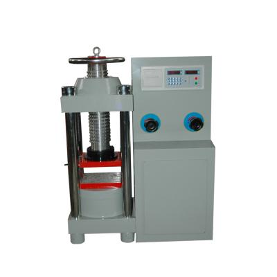 China YES-2000B 2000 kn Compressibility Testing Machine Concrete Compression Leak Test 240mm*240mm for sale