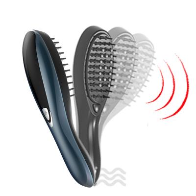 China New Technology Hair Growth Scalp Treatment Waterproof Vibration Oil Applicator Electric Scalp Massager Brush for sale