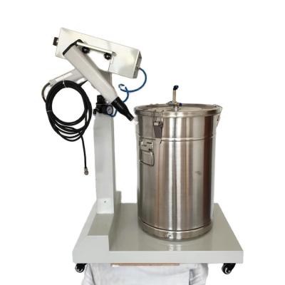 China The other hopper feed electrostatic powder coating painting system with powder gun for sale