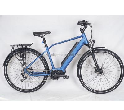 China Fashionable aluminum alloy trekking e bike with bafang max motor 36V 250W (HJ-TREG) for sale