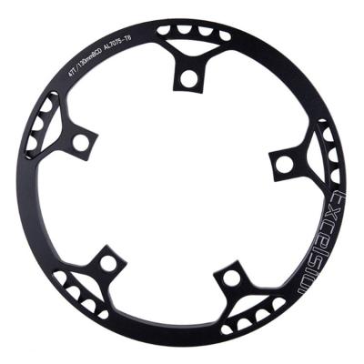 China BMX OEM Bike Chain Ring Bike Aluminum Crank Set Disc Chain Wheel 130BCD 47T for sale