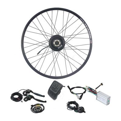 China 36v 350W brushless hub motor kits for electric bicycle with led display 20/26/27.5/700C inch for sale