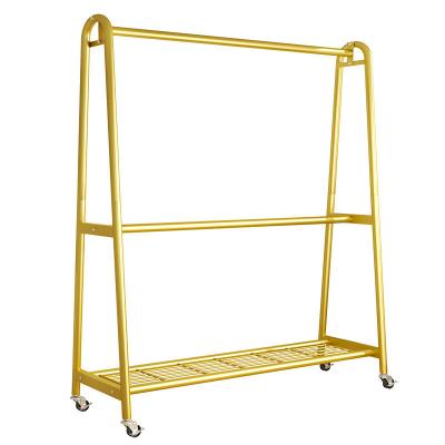 China ISO9001 RoHS Approved Finished Goods Wardrobe Metal Coat Rack Free Standing for sale