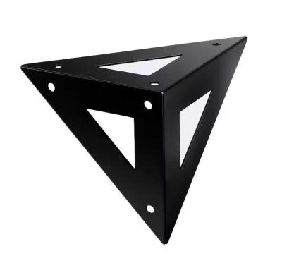 China Triangle Partition Fixed Bracket CNC Machining Wall Support Shelf Bracket for sale