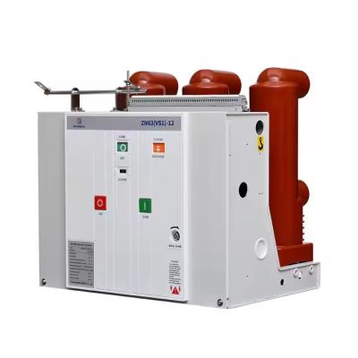 China Yueqing Weisen ZN63 (VS1)-12/630A VS1 Interruptor de vacío de alta tensión de tipo fijo para interiores 24kv 36kv VCB Vs1 Vcb 12kv 24KV en venta