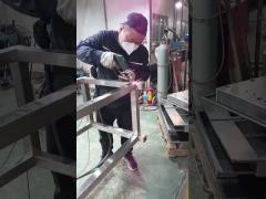 Welding of metal structure