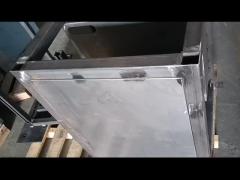 Custom laser cutting and welding metal semi-finished products，