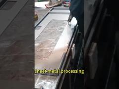 Custom metal processing enclosure Sheet Metal Fabrication Parts Laser Cutting Services