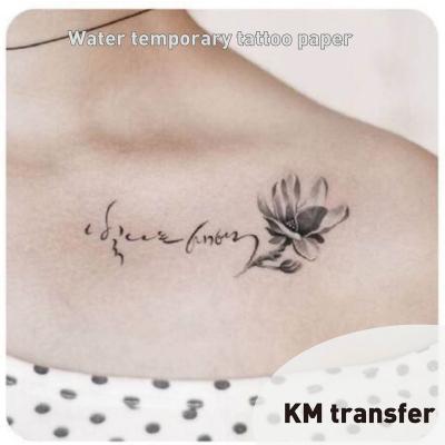 China Creative Inkjet and Laser Temporary Skin Use Home Arts Waterproof Temporary Tattoo Water Slide Paper for sale