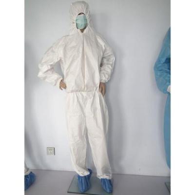 China El Ppe blanco amarillo unisex del hospital de aislamiento viste disponible en venta