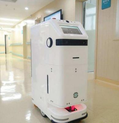 China Krankenhaus-Apotheken-Selbstinnenpaket-Lieferungs-Roboter zu verkaufen