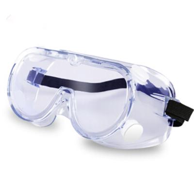 China Plastic Unisex 18.5*7.5*2cm Disposable Safety Glasses for sale