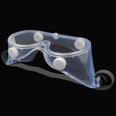 China Clear Elastic Straps Eye Protective Goggles for sale