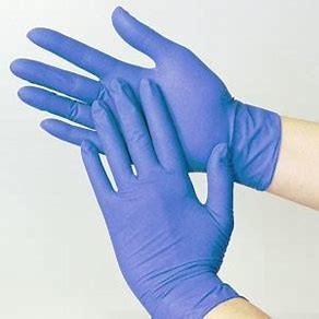 Cina 5 biodegradabili dei guanti di Mil Nitrile Thermoplastic Elastomer Disposable grandi in vendita