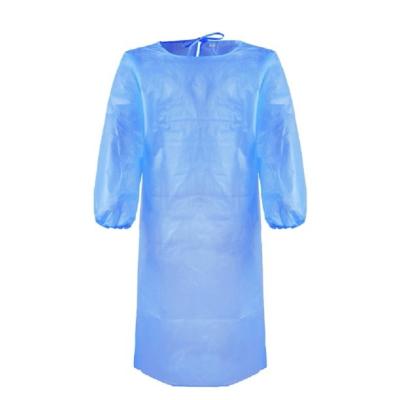 China Delantal impermeable protector de los vestidos del aislamiento del hospital barato en venta