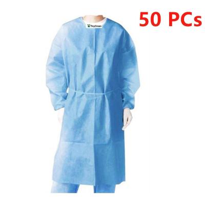 China Prenda impermeable médica protectora de los vestidos de la seguridad disponible que pone y Doffing en venta