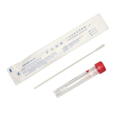 中国 Omni Sterile Nasopharyngeal PCR TEST Nylon Specimen Collection Flocked Swab 販売のため