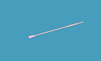 China Customized Sterilized Child Kid Pediatric Nasal Collection Swab With Flocked Nylon Tip Te koop