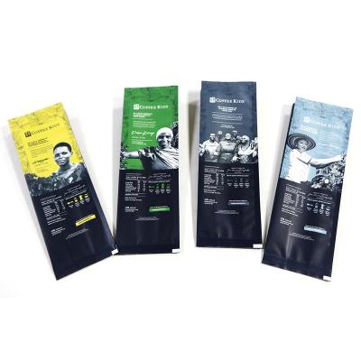 China Custom Three Side Seal Disposable Snack Food Packaging Bag Side Seal Coffee Bag Customization for sale