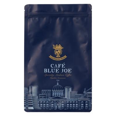 China Disposable Custom Printed Superfoods Coffee Bean Package Bag For Sale Mylar Foil Flat Bottom Resealable Pouch With Valve for sale