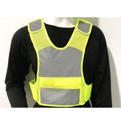 China LED FLASH Vest / Running Vest Reflective Led Cell Phone Holder Led for sale