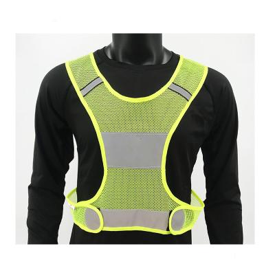 China Polyester High Visibility For Running Vest / Safety Working Vest / Running Vest With Pocket for sale