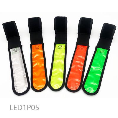 China High Visible Outdoor Led Arm Bands Running Flash Led Arm Belts Bike Reflective Led Armbands Bands for sale