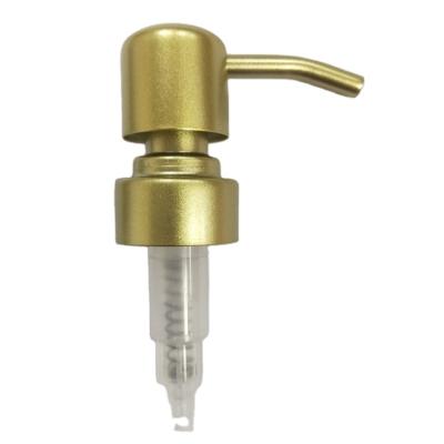 China Non Spill High Quality 28/400 Stainless Steel Custom Liquid Dispenser Lotion Pump Head For Pump Bottle for sale