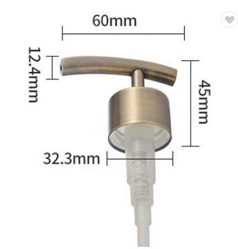 China Non Spill New Design 24mm 28mm Metal Liquid Soap Dispenser Pump For Lotion Bottle for sale