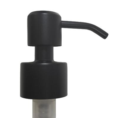 China Sustainable Metal House Manual Black Color Soap Pump for sale