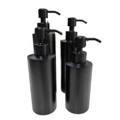 China Sustainable Bathroom Metal Dispenser Bottle Set for sale