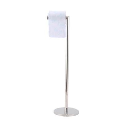 China Luminous Silver Toilet Paper Holder Bathroom Accessories Paper Towel Null Holder for sale