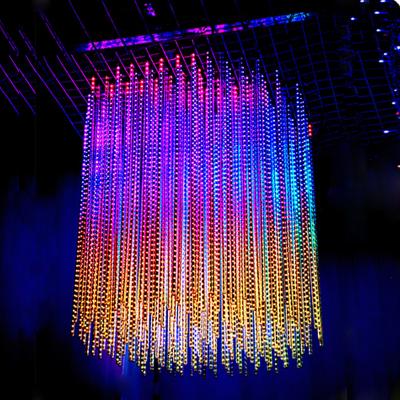 China Zhongshan Tube Led Light 360degree RGB Led Shooting Star DJ Light Nightclub Bar 3D DMX Led Meteor Light for sale