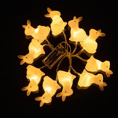 China String Easter Decorative Light Rabbit LED Pendant Lamp String for sale