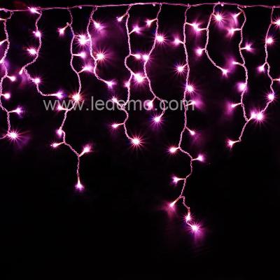 China Outdoor Strong Decoration Decoration String Lights Christmas Ornaments String Curtain Light en venta