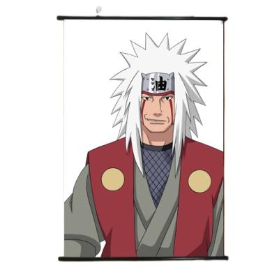 China Japanese Canvas Fabric Wall Scroll Painting Scroll Painting Picture Stickers Anime Wall Scroll Poster Home Wall Print for sale