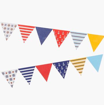 China Scrolling PVC, Fabric, Coated Paper String Bunting Flag Customed Design Polyester Hanging Flying Flag for sale